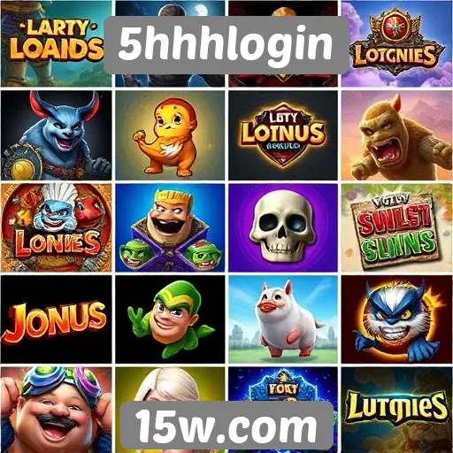 Comparação de jogos populares disponíveis no 5hhhlogin